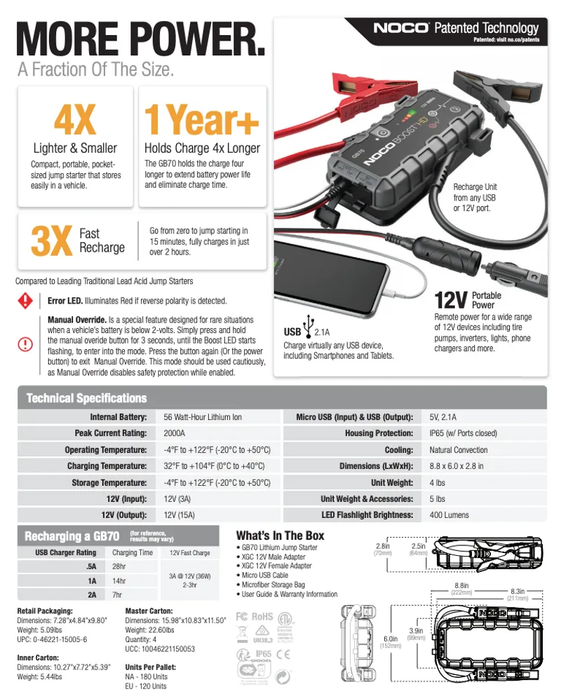 Noco Genius Boost Jump Starter-12